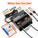 2 bank battery charger for boat