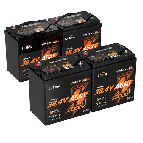 36v golf cart batteries 4 pack