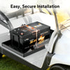 securly install litime Best 36V lithium battery for golf cart