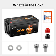 litime Best 36V lithium battery for golf cart box