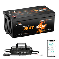 litime Best 36V lithium battery for golf cart with charge and bluetooth monitor
