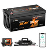 litime Best 36V lithium battery for golf cart with charge,monitor,litime app