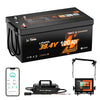 llitime Best 36V lithium battery for golf cart kit with charge,monitor,litime app,battery Hold Down Kit 