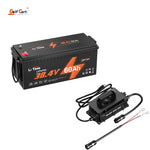 litime 36V 60Ah Golf Cart kit: battery +38.4V 25A battery Charger