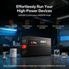 LiTime 2000 Watt 12V Pure Sine Wave Inverter with 20ms ATS Transfer Switch