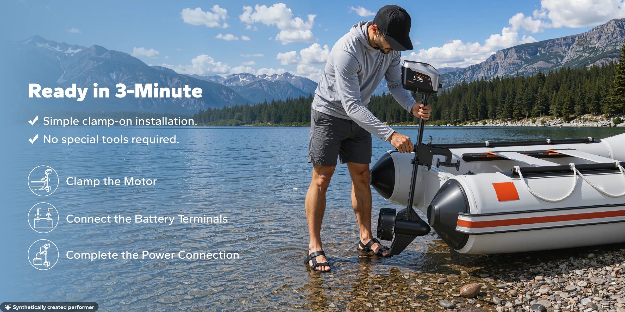 Argoseeker Electric Outboard Motor for Freer Water Exploration