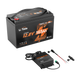 LiTime 12.8V 165Ah Group 31 lithium battery kit with charger and connection cables/accessories
