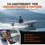 litime 48V battery for outboard motors, 1/4 lightweight for speed and distance,  easy installation and low maintenance