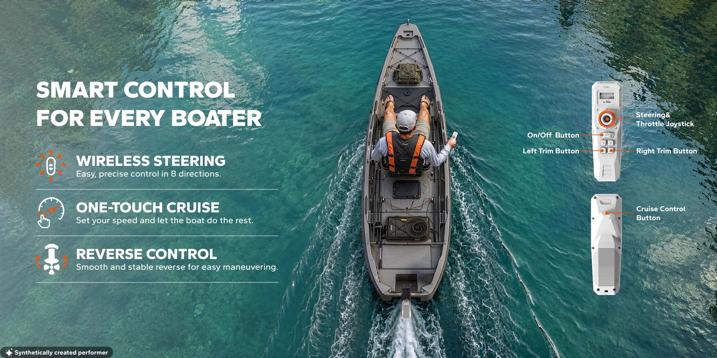 Argoseeker Electric Outboard Motor for Freer Water Exploration