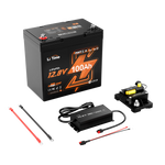 LiTime 12V 100Ah TM Lithium Marine Trolling Motor Battery