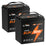 2 packs of LiTime 48V 30Ah GC2 Lithium Golf Carts LiFePO4 Battery