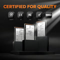 lithium golf cart battery with professional certifications of UL2271, CE, FCC,RoHS,UN38.3