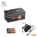 litime 48v 60Ah lithium golf carty battery kit: 1 pack + 18A charger + 500A Monitor 