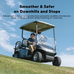 litime 48V lithium golf cart battery offers smoother, safer rides with overcurrent protection