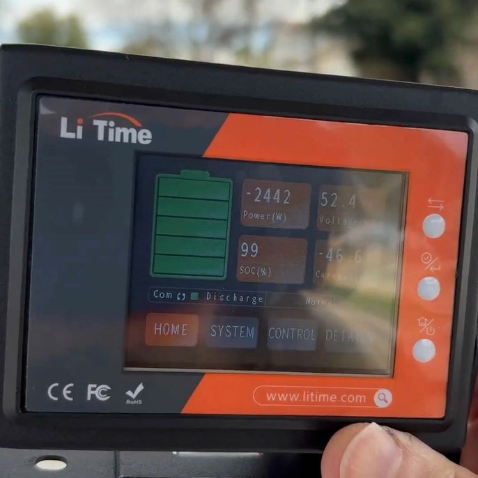 LiTIme Golf Cart Battery Smart Monitor