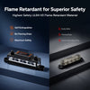 LiTime 12V 275A Power Distribution Bus Bar for RV, Marine, Solar Battery Terminal Block