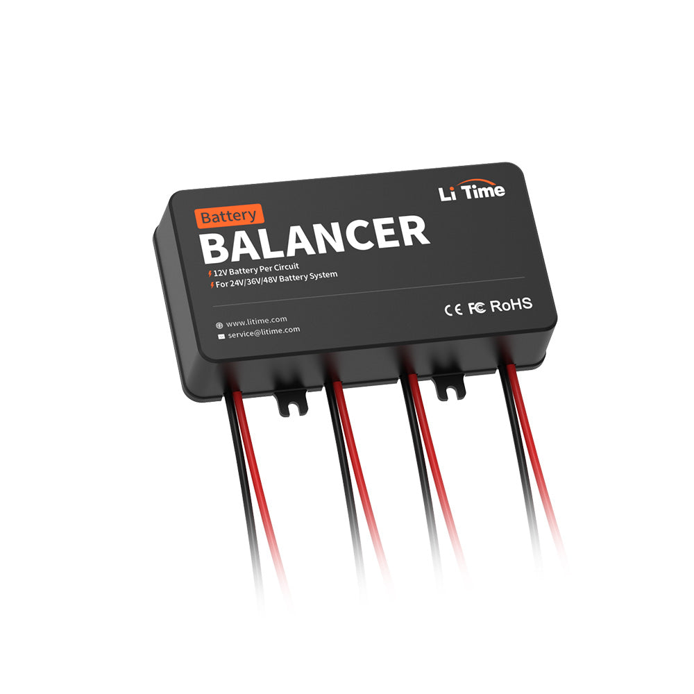 LiTime 48V Battery Balancer for 24V/36V/48V Battery Bank