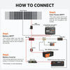 LiTime 60A MPPT solar charge controller with default battery settings