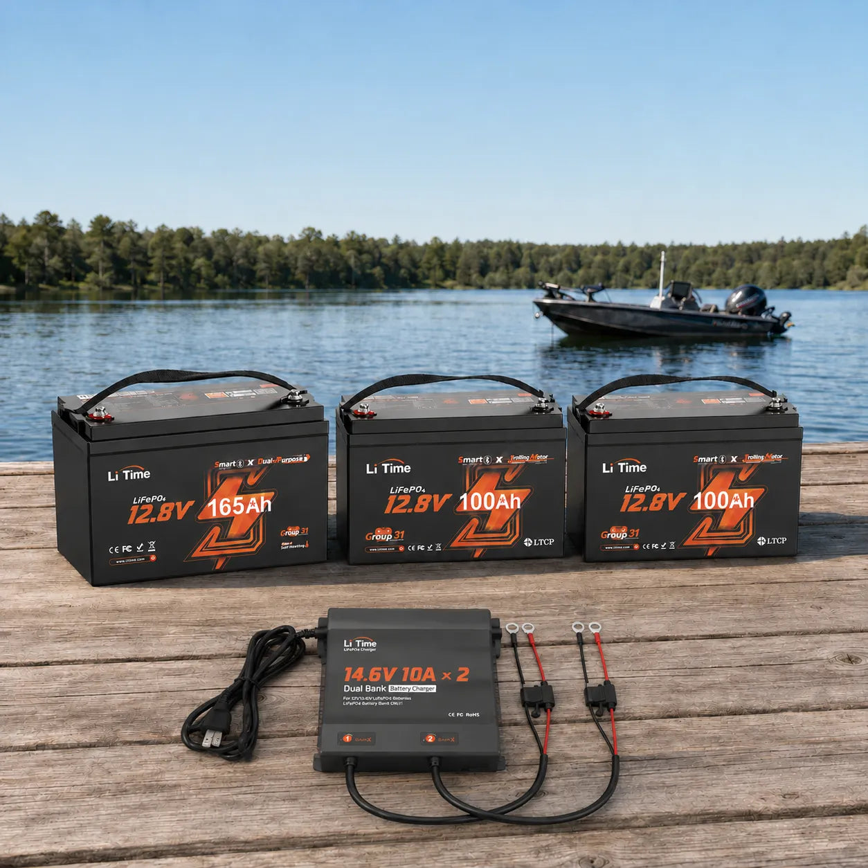 24V Trolling Motor & Starting Battery Kits