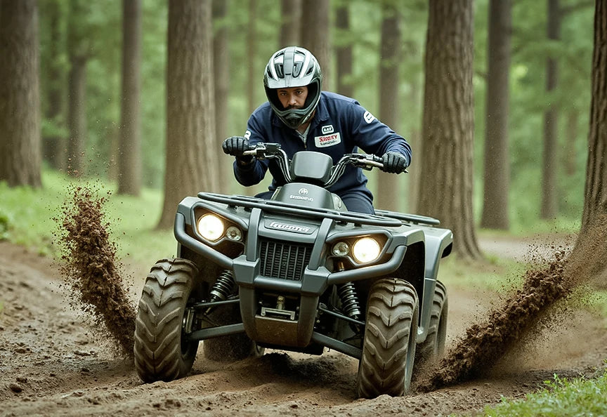 power atv with litime lithium golf cart batteries