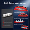 LiTime 12V 275A Power Distribution Bus Bar for RV, Marine, Solar Battery Terminal Block