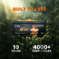 lifespan informaiton of litime 36 volt 100ah marine battery 