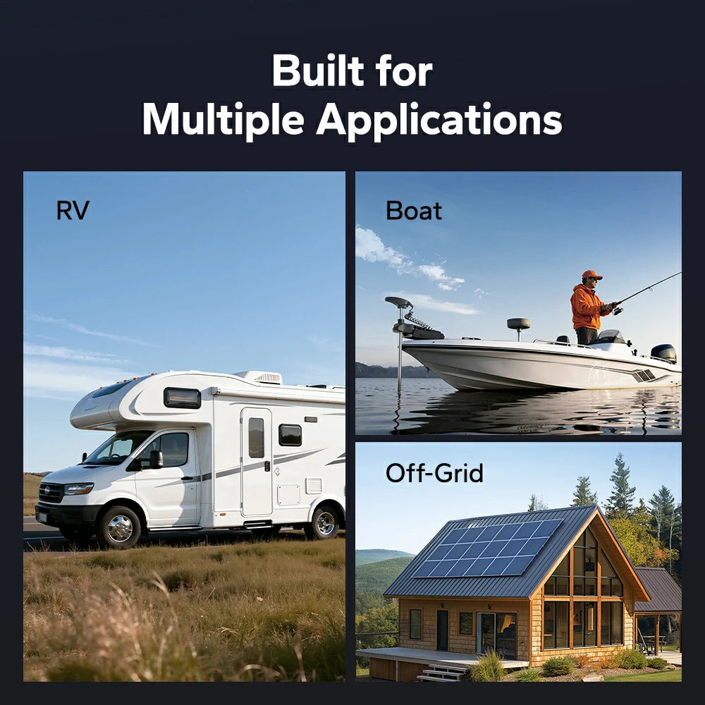 litime 500a battery shunt bulit for rv, boat and off-grid