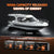 LiTime 12V 100Ah Bluetooth Smart Trolling Motor Battery: 1280Wh energy (1.28-20.48kWh expandable)