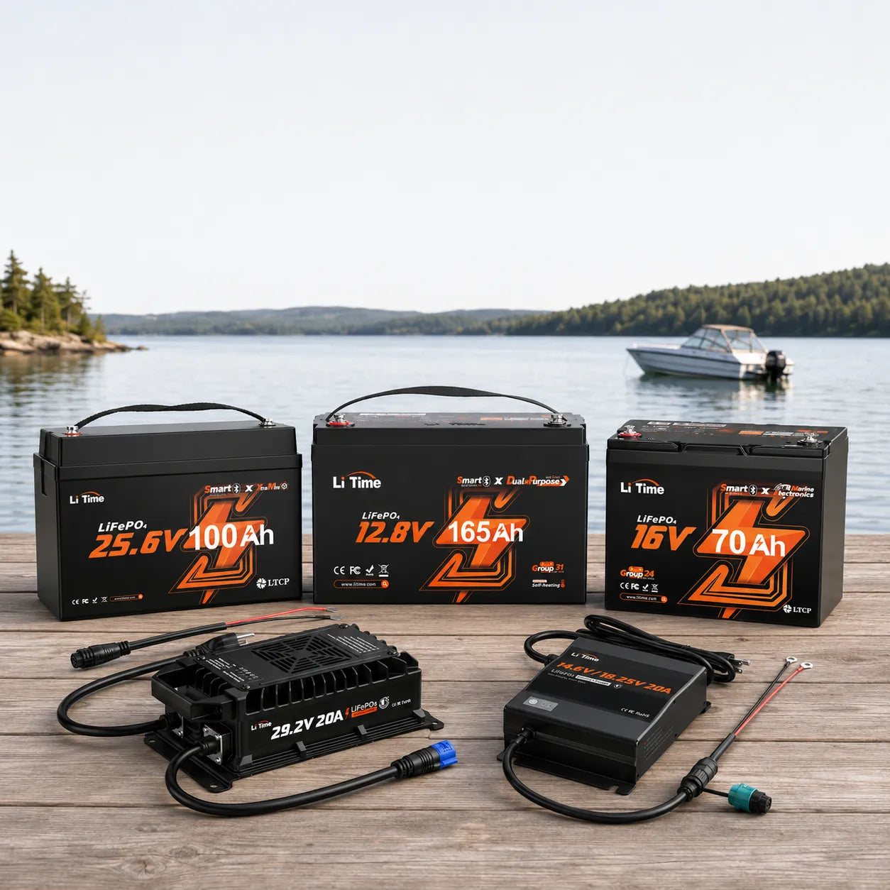 24V Trolling Motor & Starting Battery Kits