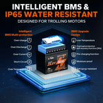 upgraded bms protection for litime 24v 50ah trolling motor lithium battery