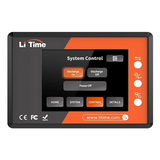 LiTime Lithium Golf Cart Battery RS485 Monitoring Display