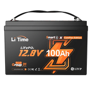  litime 12v 100ah smart comflex edition group 31 battery