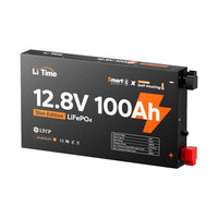 LiTime LiHeat™ 12V 100Ah Ultra Slim Dual-Mode Self Heating Smart Lithium Battery for RV and Truck