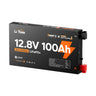LiTime LiHeat™ 12V 100Ah Ultra Slim Dual-Mode Self Heating Smart Lithium Battery for RV and Truck