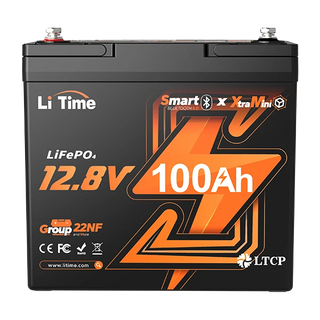LiTime 12V 100Ah Xtra-Mini lithium battery