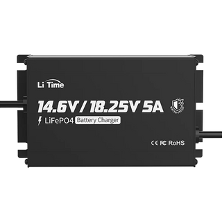 litime 16v and 12v 5a waterproof lithium battery charger