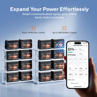 LiTime LiHeat™ 12V 320Ah Victron Communication Bluetooth Self-heating Lithium Battery for RV, Camping, Marine and Truck