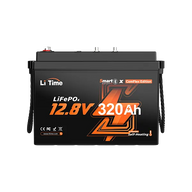 LiTime LiHeat™ 12V 320Ah Victron Communication Bluetooth Self-heating Lithium Battery for RV, Camping, Marine and Truck