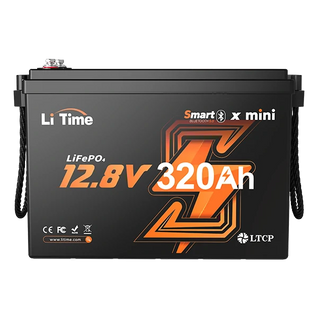 overview of litime 12v 320ah mini lifepo4 lithium bluetooth battery