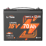 LiTime 16V 70Ah fish finder battery