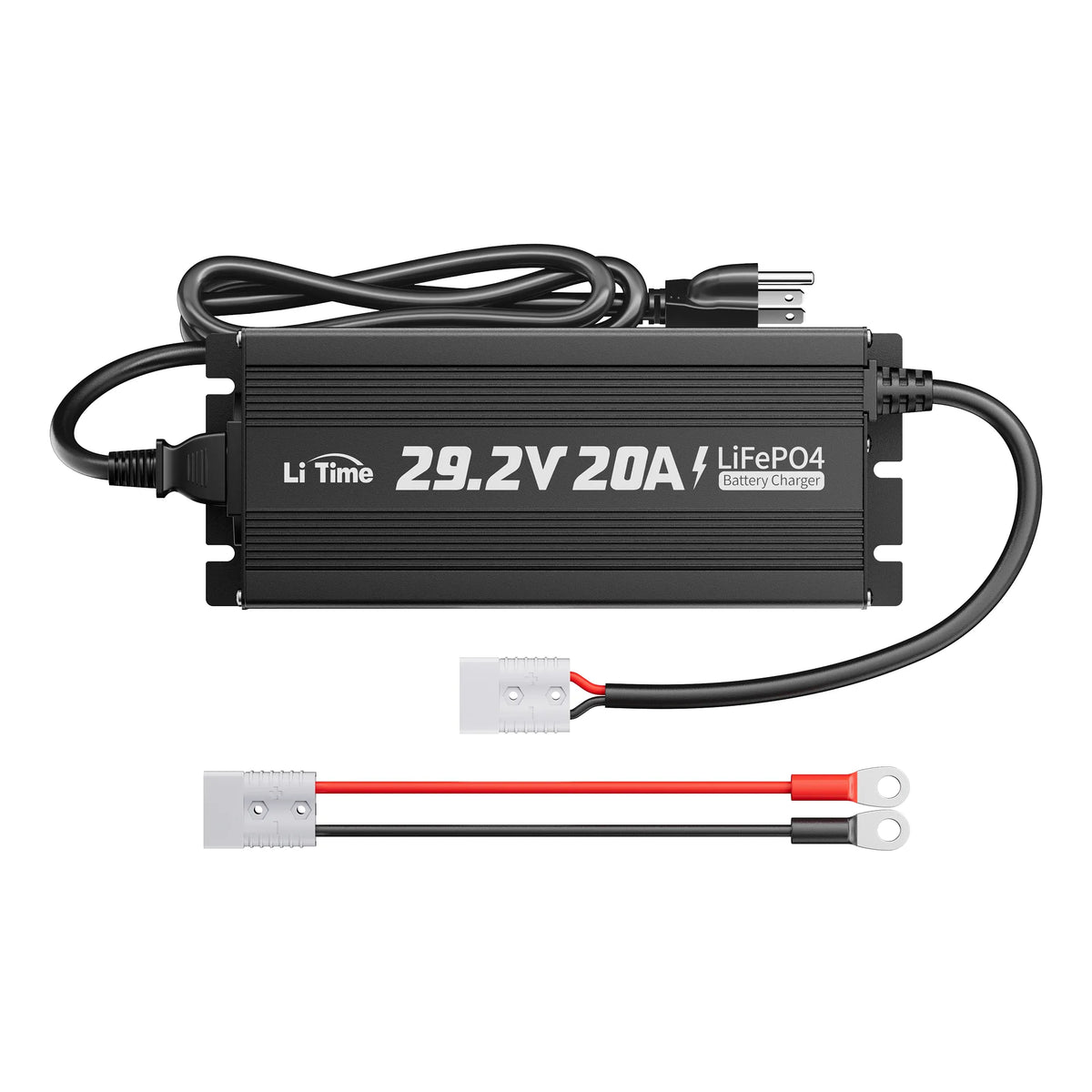 LiTime 24 (29.2) V 20A Mini Mountable Lithium Battery Charger