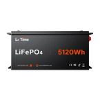 LiTime 48V 100Ah 5120wh Golf Cart Metal Case Lithium Battery