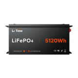 LiTime 48V 100Ah 5120wh Golf Cart Metal Case Lithium Battery