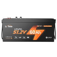 litime 48v (51.2v) 60ah lithium golf cart battery comflex edition