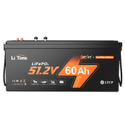 litime 48v (51.2v) 60ah lithium golf cart battery comflex edition