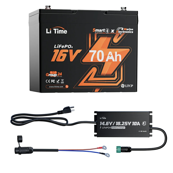LiTime 16V battery with 16V charger