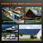 applications of litime 24V 280ah battery for off-grid, home storage, RVs, solar power