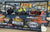 Anglers celebrate a 35.31 lb weigh-in on the LEWT stage, with a Li Time sponsor banner