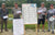 The winning teams from the Electric Bass Anglers event pose with their prizes next to the final tournament leaderboard