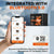 smart bluetooth 5.0 for real-time tracking of litime 24v 50ah lithium battery